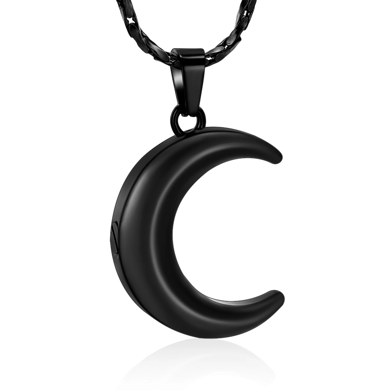 Cremation Jewelry for Ashes Moon Urn Necklace Stainless Steel Memorial Lockets Keepsakes Jewelry for Ashes Pendant fo Human Pets
Cremation Jewelry for Ashes Moon Urn Necklace Stainless Steel Memorial Lockets Keepsakes Jewelry for Ashes Pendant fo Human Pets