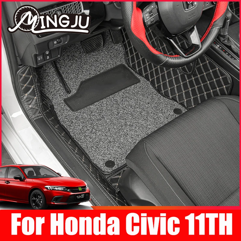 For Honda Civic 11th 2022 Specialized Floor Mats Car Mat Catpet Leather Waterproof Foot Mat Black Full Covers Accessories
For Honda Civic 11th 2022 Specialized Floor Mats Car Mat Catpet Leather Waterproof Foot Mat Black Full Covers Accessories
