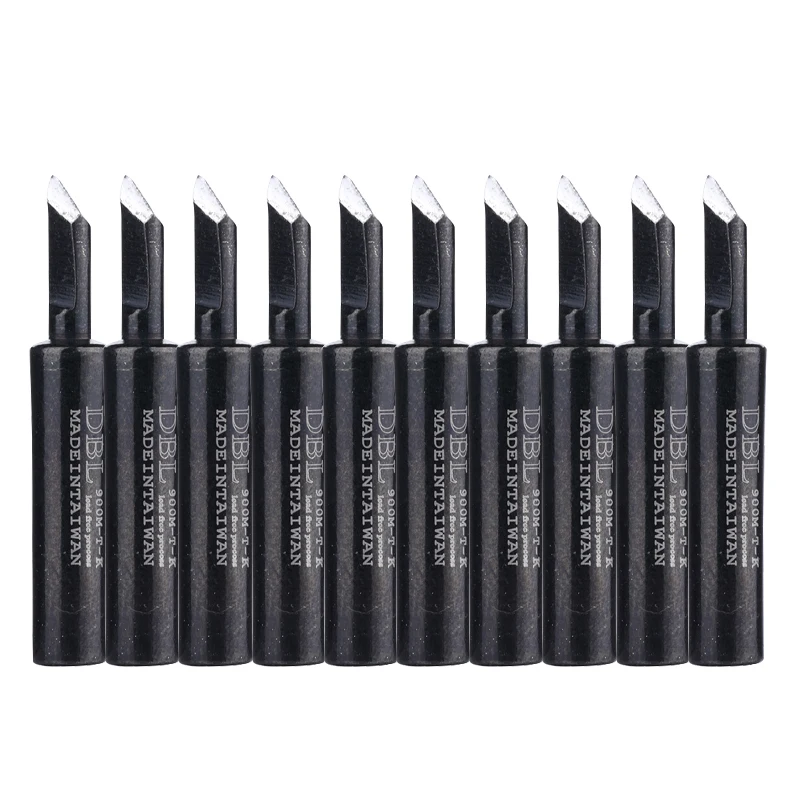 10Pcs/Lot Black Metal Soldering Iron Tip Lead-free 900M-T-SK Solder Tips For 936/852D Soldering Station Rework Welding Tool
10Pcs/Lot Black Metal Soldering Iron Tip Lead-free 900M-T-SK Solder Tips For 936/852D Soldering Station Rework Welding Tool