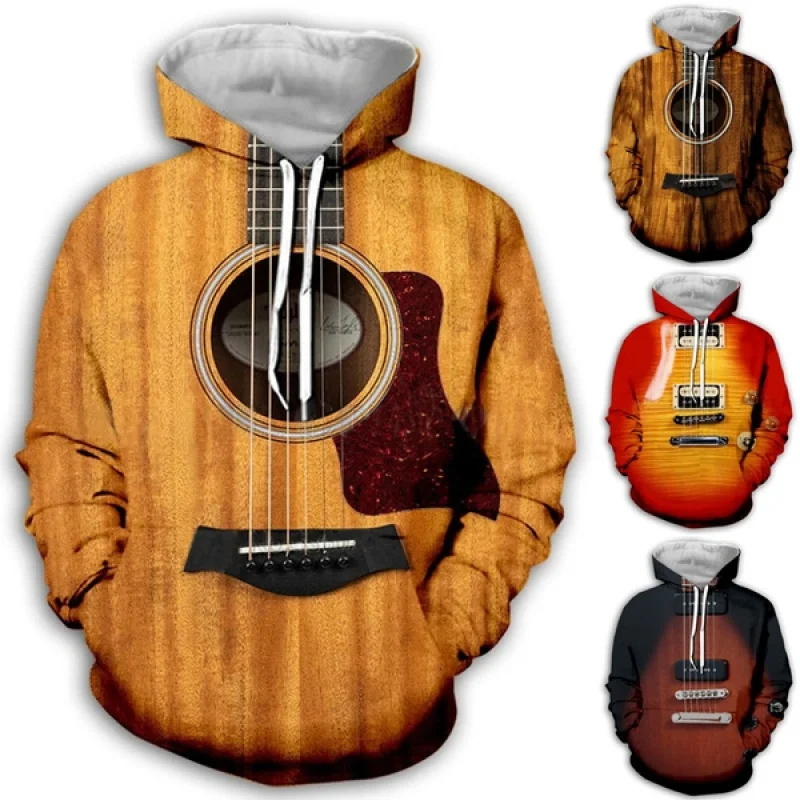 Winter Men's/Women's Cool 3D Print Hoodie Musical Instrument Guitar Hoodie Street Rock Hoodie XS-5XL
Winter Men's/Women's Cool 3D Print Hoodie Musical Instrument Guitar Hoodie Street Rock Hoodie XS-5XL