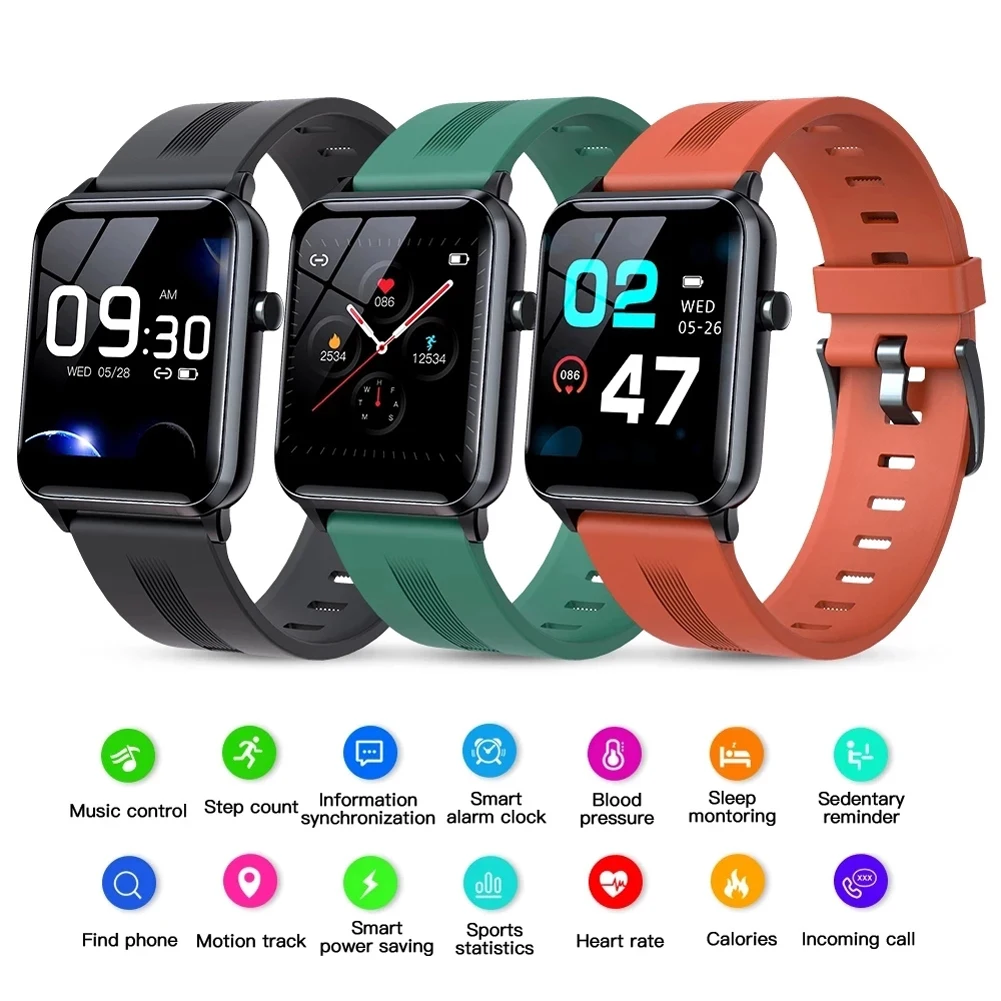 Sports Fitness Watch Touch Screen Wristwatch Heart Rate Monitor Sleep Tracker Mlulti Sport Bracelet
Sports Fitness Watch Touch Screen Wristwatch Heart Rate Monitor Sleep Tracker Mlulti Sport Bracelet