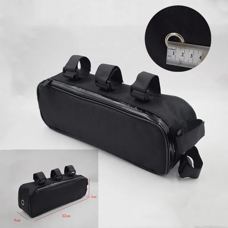 Bicycle Beam Bag Battery Controller Hanging fixed Tube Frame Bike Bag Li-ion Storage Waterproof Cycling Front Beam Bag
Bicycle Beam Bag Battery Controller Hanging fixed Tube Frame Bike Bag Li-ion Storage Waterproof Cycling Front Beam Bag 