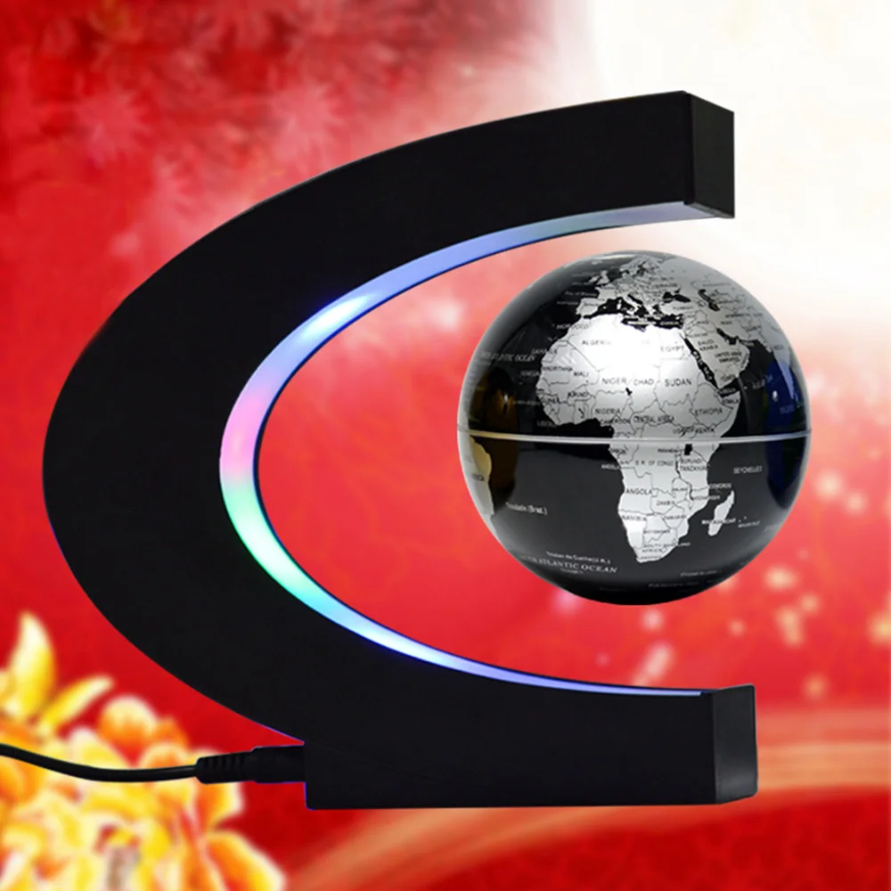 Magnetic Levitation Globe C-Shaped 3-Inch Electronic Anti Gravity Lamp Furniture Decoration Gift Novelty Lighting Night Children
Magnetic Levitation Globe C-Shaped 3-Inch Electronic Anti Gravity Lamp Furniture Decoration Gift Novelty Lighting Night Children