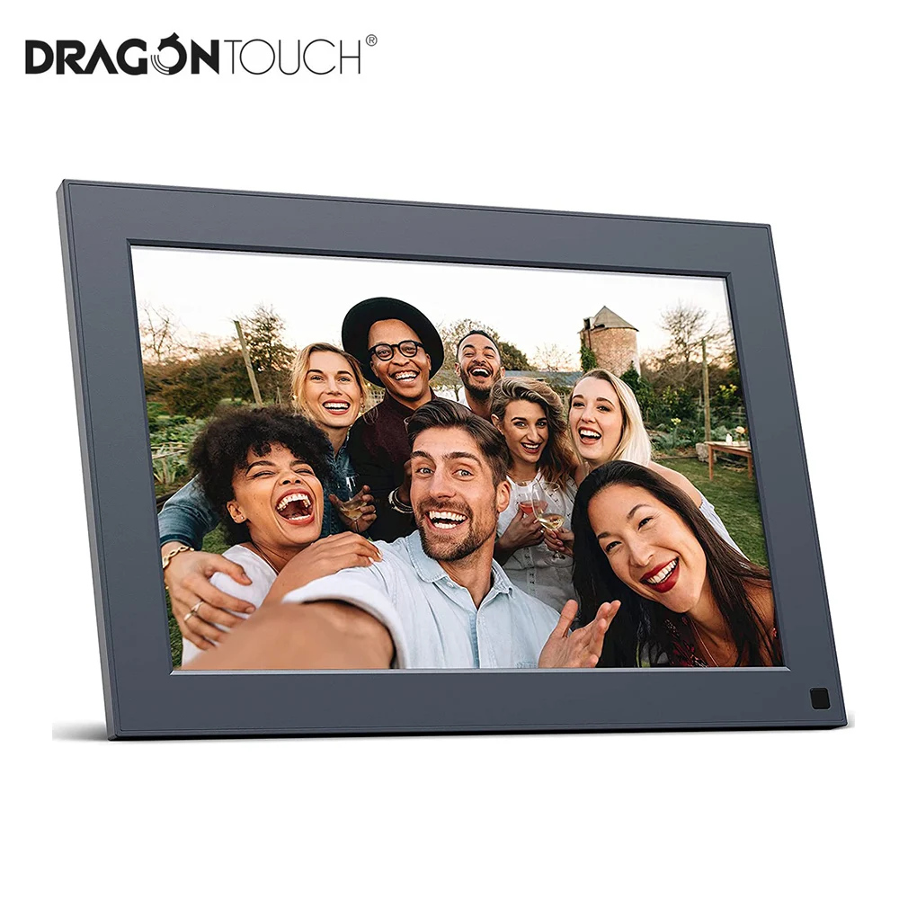 Dragon Touch Digital Photo Frame Smart10 WiFi 10'' HD IPS Touch Screen Picture Frame with Magnetic Stand Share Photos and Video
Dragon Touch Digital Photo Frame Smart10 WiFi 10'' HD IPS Touch Screen Picture Frame with Magnetic Stand Share Photos and Video