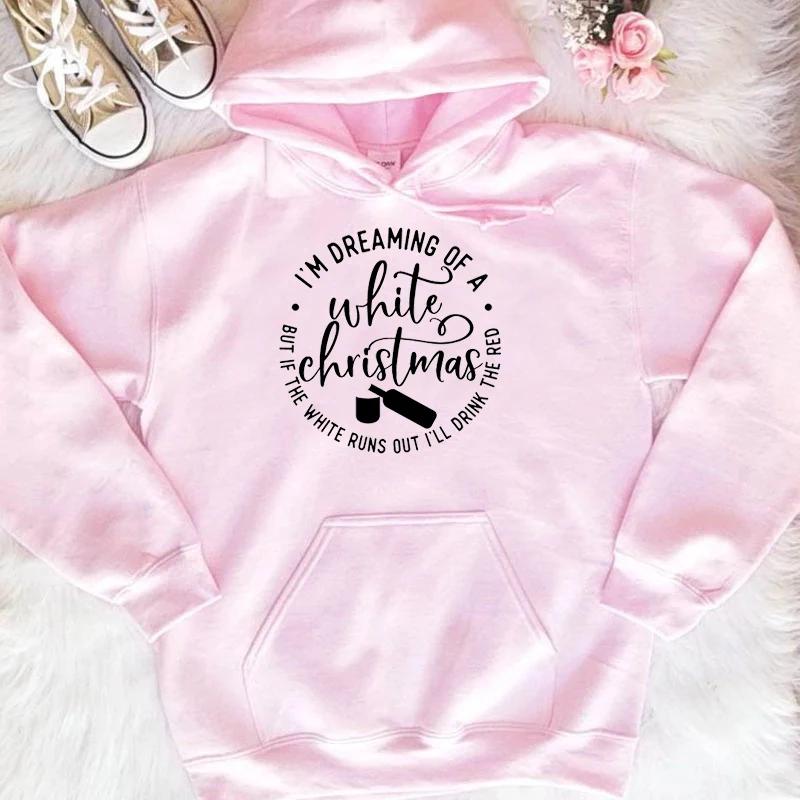 Im Dreaming of A White Christmas Drink Hoodies Pullovers Funny Cute Graphic Full Sleeve Top Shirt Cotton O Neck Women Sweatshirt
Im Dreaming of A White Christmas Drink Hoodies Pullovers Funny Cute Graphic Full Sleeve Top Shirt Cotton O Neck Women Sweatshirt