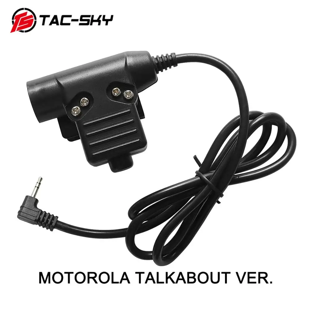 TAC-SKY U94 PTT MOTOROLA TALKABOUT VER 1pin заглушка для разъема для наушников и аксессуаров PTT U94 Военная Тактическая гарнитура уоки-токи адаптер
TAC-SKY U94 PTT MOTOROLA TALKABOUT VER 1pin заглушка для разъема для наушников и аксессуаров PTT U94 Военная Тактическая гарнитура уоки-токи адаптер