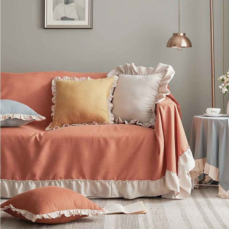 French Exquisite Sofa Cover Pure Color Comfort Sofa Back Towel Livingroom decor Nordic Ins Four Seasons Universal Sofa Cover
French Exquisite Sofa Cover Pure Color Comfort Sofa Back Towel Livingroom decor Nordic Ins Four Seasons Universal Sofa Cover