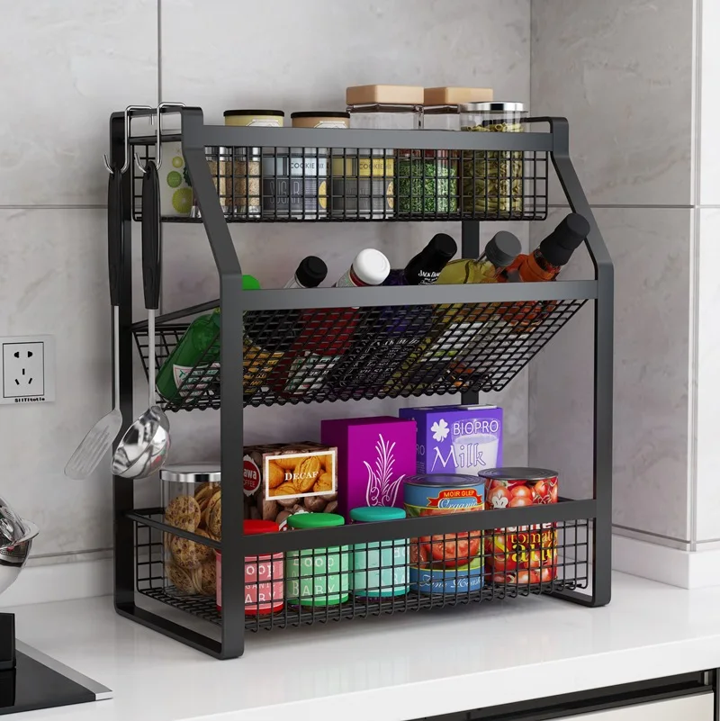 Stainless Steel Seasoning Storage Rack, Table Top, Wall Hanging Shelf, Artifact Supplies, Household Compleat
Stainless Steel Seasoning Storage Rack, Table Top, Wall Hanging Shelf, Artifact Supplies, Household Compleat