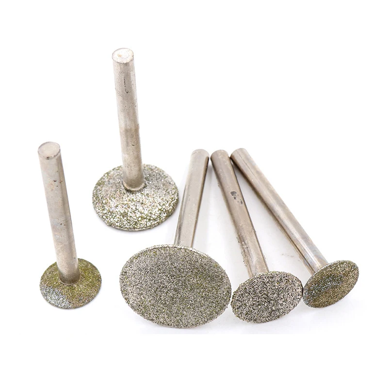 5pcs 6-30mm Diamond Grinding Heads For Jade Peeling Ceramic Carving Molds Tools For Jewelry Making
5pcs 6-30mm Diamond Grinding Heads For Jade Peeling Ceramic Carving Molds Tools For Jewelry Making
