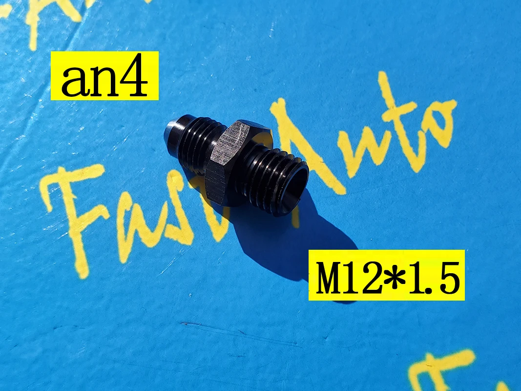 male M12 P1.5 M12 * 1.5 M12*1.5 to 4an an4 an 4 male adaptor adapter Fitting
male M12 P1.5 M12 * 1.5 M12*1.5 to 4an an4 an 4 male adaptor adapter Fitting
