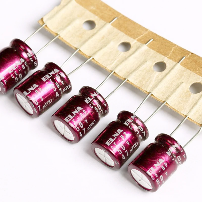 hifi ELNA purple red robe SILMIC CE-BP RBD BP 47UF 50V audio with the non-polar electrolytic capacitor
hifi ELNA purple red robe SILMIC CE-BP RBD BP 47UF 50V audio with the non-polar electrolytic capacitor