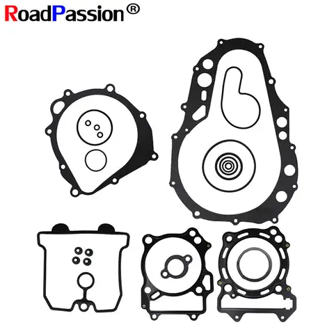 Road Passion Motorcycle Accessories Cylinder Gaskets Full Kit For SUZUKI LTZ400 LTZ 400 QUADSPORT 2003 2004 2005 2006 2007 2008