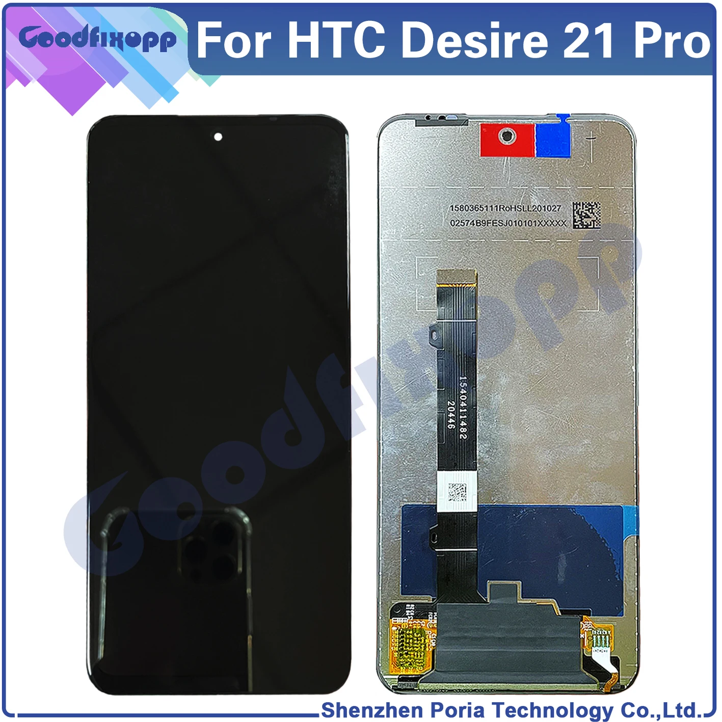 100% Test AAA For HTC Desire 21 Pro 5G LCD Display Touch Screen Digitizer Assembly For HTC Desire 21Pro Screen Replacement
100% Test AAA For HTC Desire 21 Pro 5G LCD Display Touch Screen Digitizer Assembly For HTC Desire 21Pro Screen Replacement