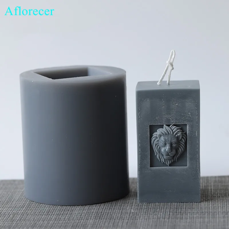 Lion head stencil Candle Mold Silicone Mold for Candle Making DIY Handmade Christmas Gifts New Year Home Decoration
Lion head stencil Candle Mold Silicone Mold for Candle Making DIY Handmade Christmas Gifts New Year Home Decoration