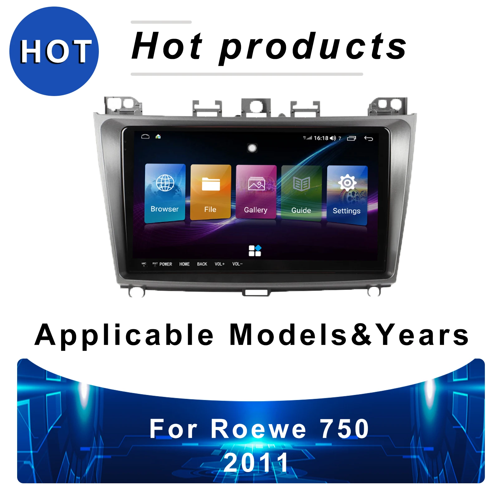 Автомобильный радиоприемник на Android для Roewe 750 2011, с высоким gps-Навигатором для автомобиля, 4G, автомобильный стерео радиоприемник с bluetooth и сенсорным экраном, автомобильные радиоприемники
Автомобильный радиоприемник на Android для Roewe 750 2011, с высоким gps-Навигатором для автомобиля, 4G, автомобильный стерео радиоприемник с bluetooth и сенсорным экраном, автомобильные радиоприемники