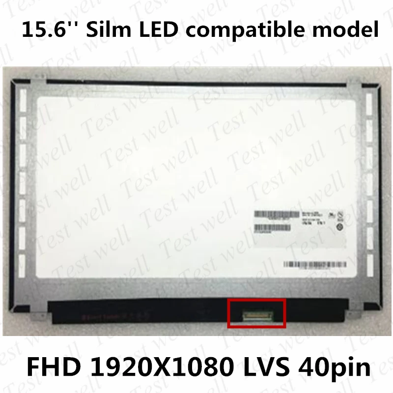 Original 15.6" LED Screen B156HTN03.3 B156HTN03.2 N156HGE-LB1 N156HGE-LA1 B156HW03 V.0 Laptop lcd led screen 1920*1080 40pin
Original 15.6" LED Screen B156HTN03.3 B156HTN03.2 N156HGE-LB1 N156HGE-LA1 B156HW03 V.0 Laptop lcd led screen 1920*1080 40pin