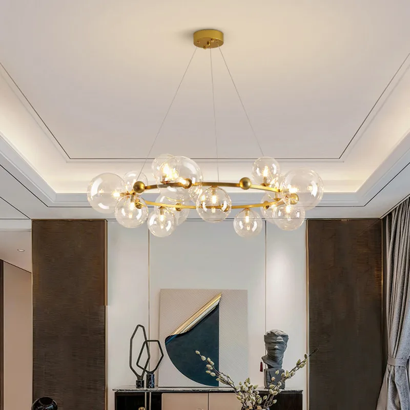 Molecule chandelier LED Modern Minimalist lustre nordic for Bedroom Living Room Dining Kitchen Glass Ball Ring Circle chandelier
Molecule chandelier LED Modern Minimalist lustre nordic for Bedroom Living Room Dining Kitchen Glass Ball Ring Circle chandelier