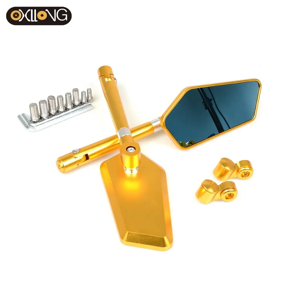 Universal Motorcycle Scooter Mirror Rectangle Aluminum Side Rear View Mirrors For KAWASAKI Z800 Z750 ER-6N 2013 2014 2015 2016
Universal Motorcycle Scooter Mirror Rectangle Aluminum Side Rear View Mirrors For KAWASAKI Z800 Z750 ER-6N 2013 2014 2015 2016