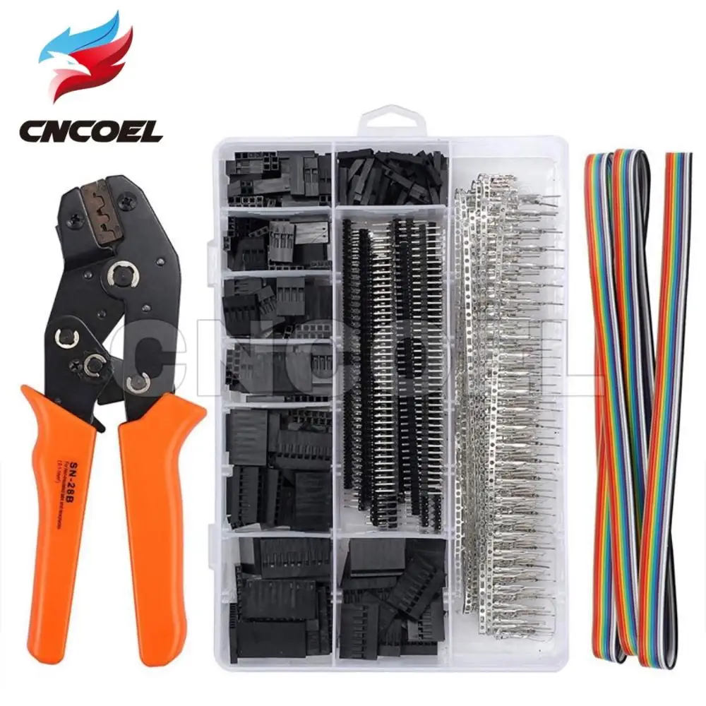 SN-28B+1550Pcs dupont crimping tool pliers terminal ferrule crimper wire hand tool set terminals clamp kit tool
SN-28B+1550Pcs dupont crimping tool pliers terminal ferrule crimper wire hand tool set terminals clamp kit tool