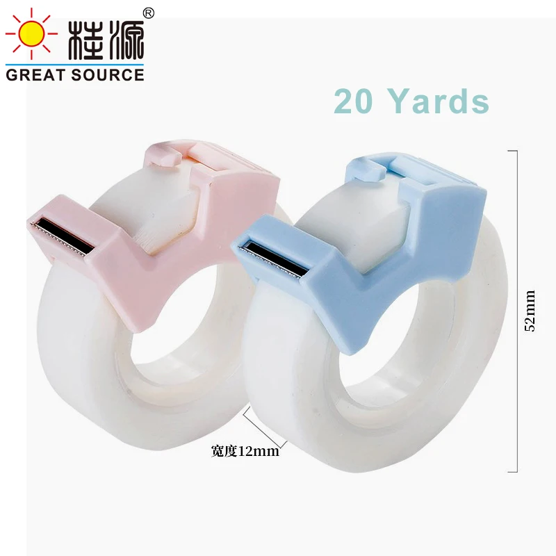 Makeasy Correct Tape Dispenser 12mm Invisible Portable Set Invisible Office Adhesive Tape 20 Yard Per Roll(2 Sets)
Makeasy Correct Tape Dispenser 12mm Invisible Portable Set Invisible Office Adhesive Tape 20 Yard Per Roll(2 Sets)