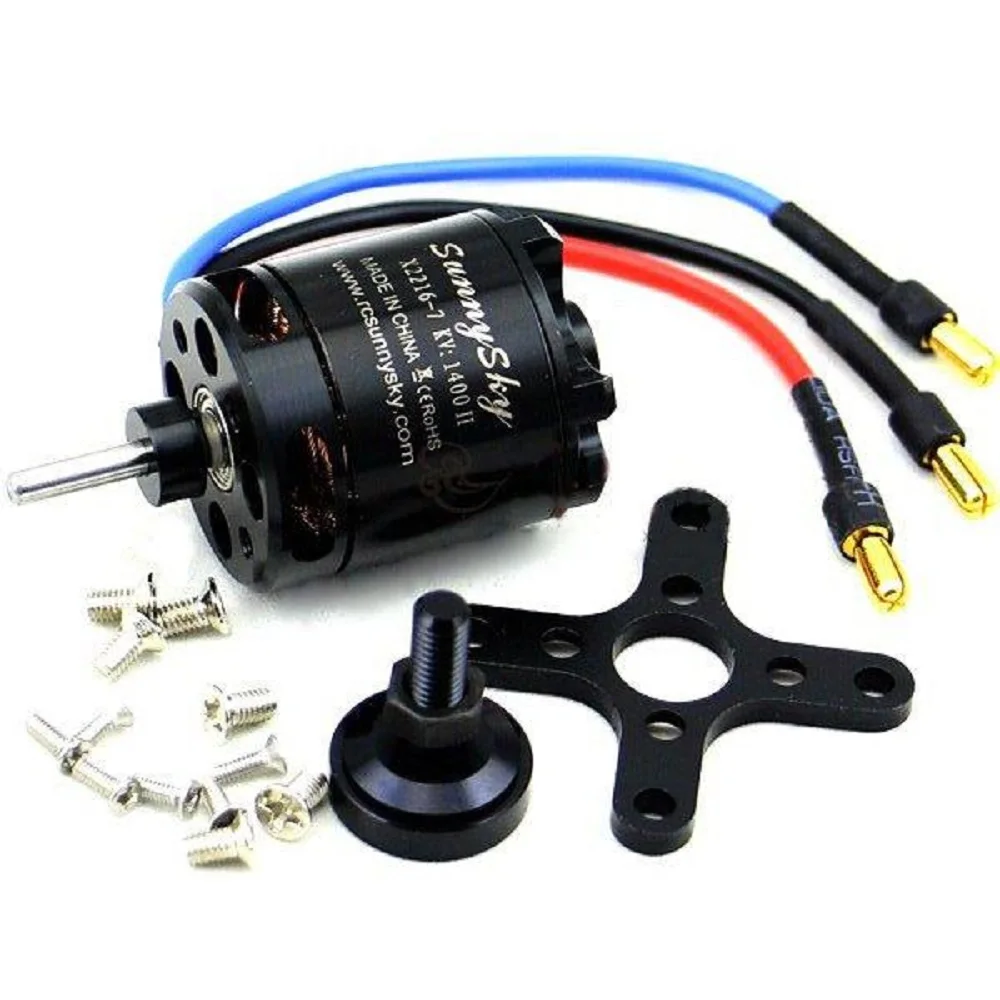 SunnySky X2216 880KV 1250KV 1400KV 2400KV II Outrunner бесщеточный мотор для радиоуправляемых моделей
SunnySky X2216 880KV 1250KV 1400KV 2400KV II Outrunner бесщеточный мотор для радиоуправляемых моделей