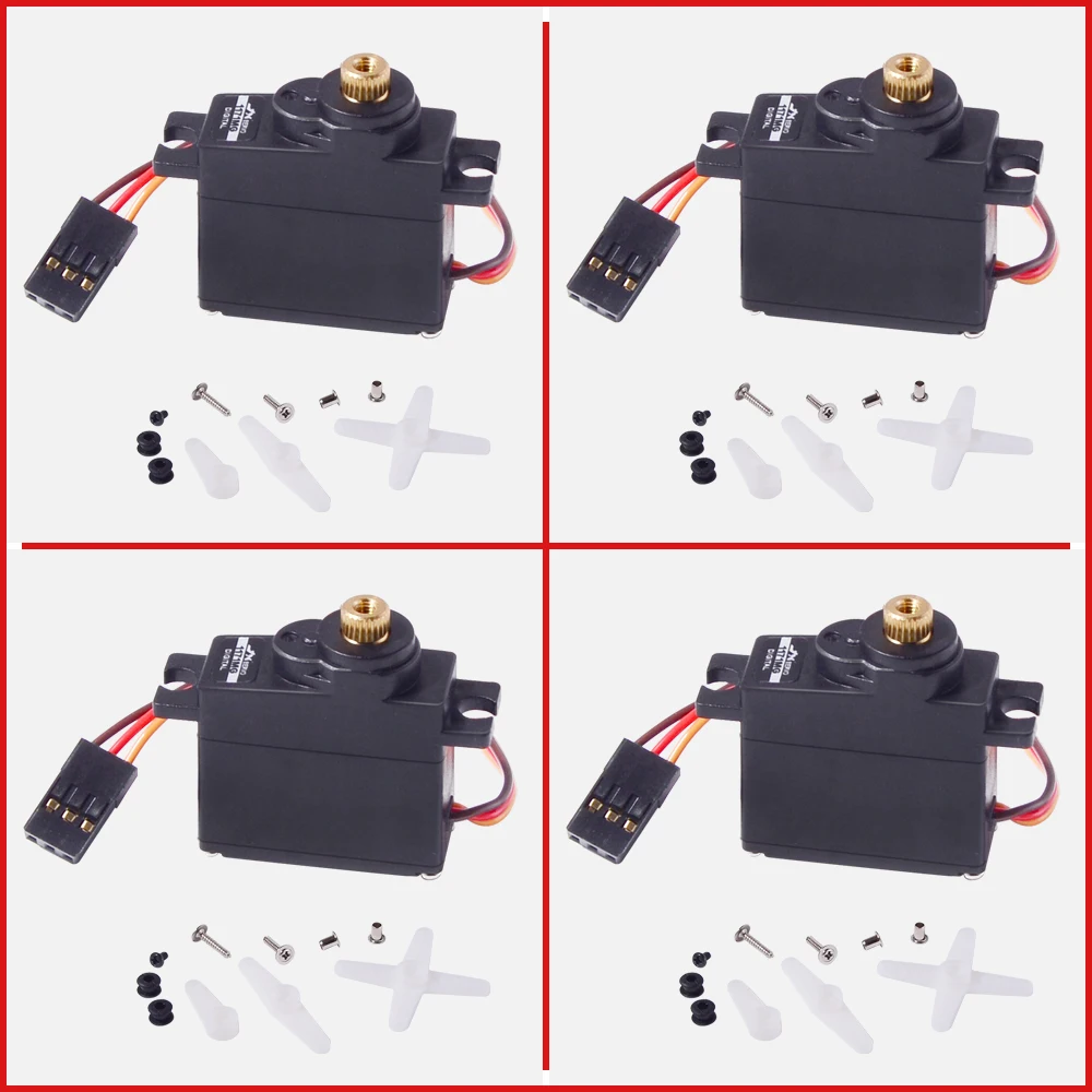 4PCS JX Servo PDI-1171MG 17g 3.5kg Metal Gear digital Core Servo For 1/8 1/10 RC Car Plane Boat Robot Arm Helicopter
4PCS JX Servo PDI-1171MG 17g 3.5kg Metal Gear digital Core Servo For 1/8 1/10 RC Car Plane Boat Robot Arm Helicopter