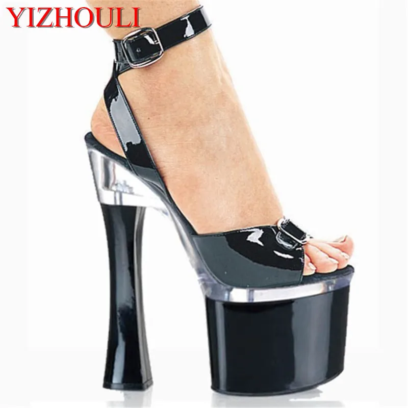 Big Size Ankle Strap 18CM Thick High Heel Platforms Pole Dance Shoes Star / Model Shoes,Sandals Party /Dance Shoes
Big Size Ankle Strap 18CM Thick High Heel Platforms Pole Dance Shoes Star / Model Shoes,Sandals Party /Dance Shoes