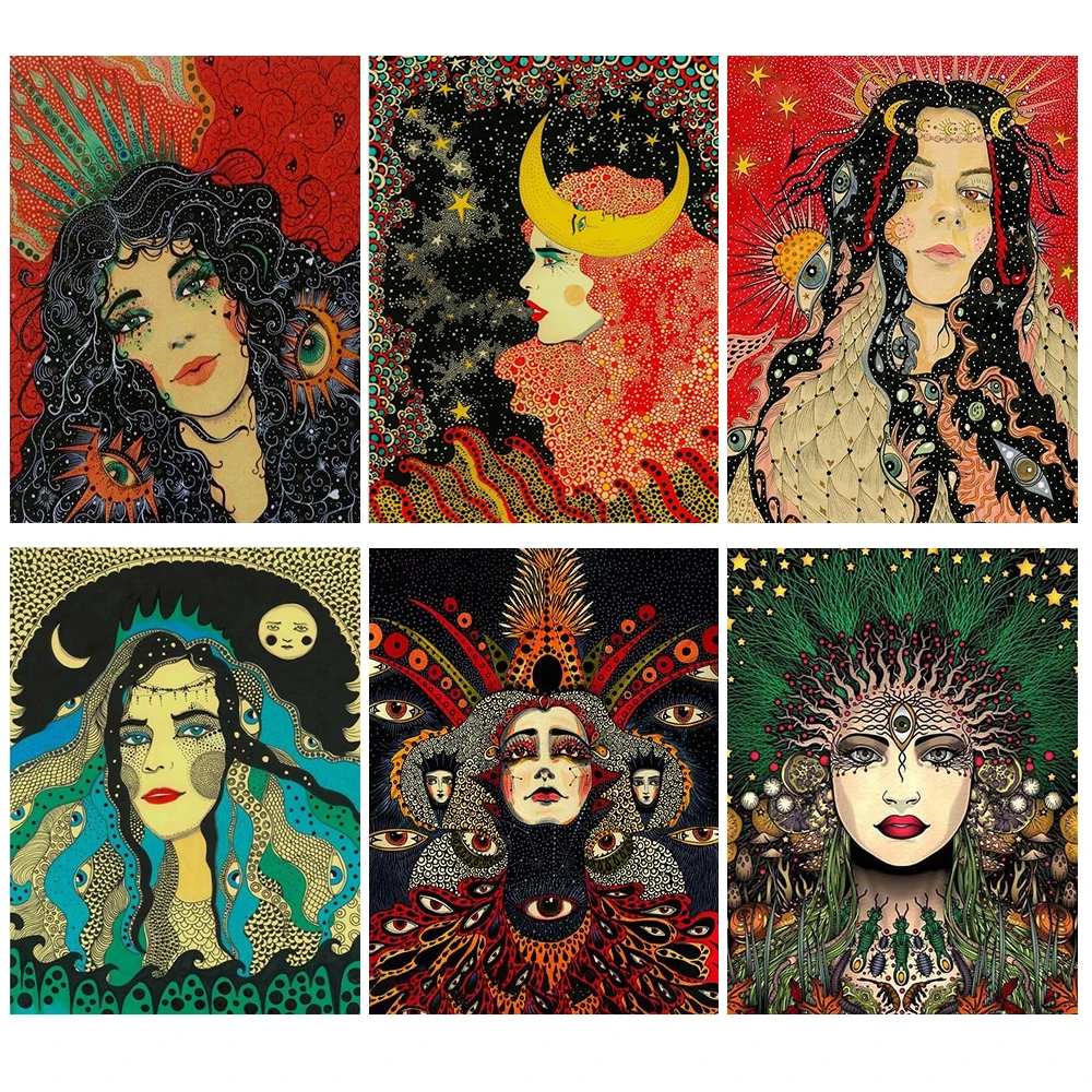 Colorful Hair Girl Home Decor Woman Posters Nordic Poster Wall Art Canvas Painting Wall Pictures For Living Room Unframed
Colorful Hair Girl Home Decor Woman Posters Nordic Poster Wall Art Canvas Painting Wall Pictures For Living Room Unframed
