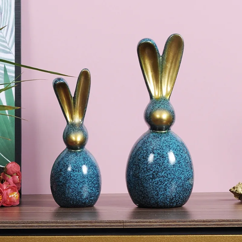 Blue Resin Lovely Cartoon Rabbit Animal Ornaments Home Decoration Supplies Wedding Gift Desktop Decor
Blue Resin Lovely Cartoon Rabbit Animal Ornaments Home Decoration Supplies Wedding Gift Desktop Decor