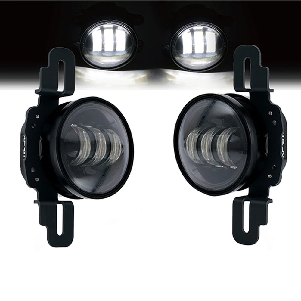 4" LED Fog Light Front Bumper Mounting Brackets Set For Jeep Wrangler Hard Rock Rubicon X Edition 2013-2017
4" LED Fog Light Front Bumper Mounting Brackets Set For Jeep Wrangler Hard Rock Rubicon X Edition 2013-2017