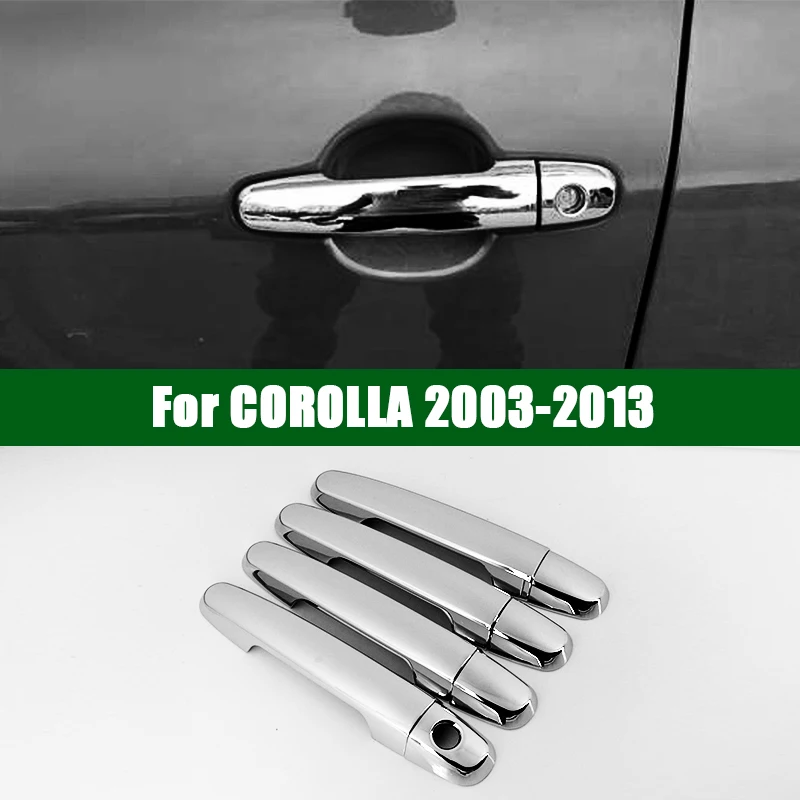 FOR 2003-2013 TOYOTA COROLLA ALTIS chrome silver Car Door Handle Cover Trim 2004 2005 2006 2007 2008 2009 2010 2011 2012
FOR 2003-2013 TOYOTA COROLLA ALTIS chrome silver Car Door Handle Cover Trim 2004 2005 2006 2007 2008 2009 2010 2011 2012