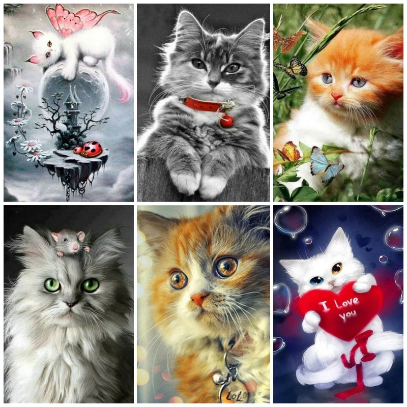 Colorful Animal Cat Flower Wall Art Canvas Kids Wall Painting Posters and Prints Canvas Painting Children's Room Home Decoration
Colorful Animal Cat Flower Wall Art Canvas Kids Wall Painting Posters and Prints Canvas Painting Children's Room Home Decoration