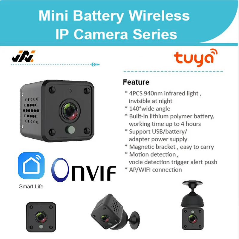 1080P Мини Камера Tuya Wi-Fi Камера экшн-камера с Wi-Fi подключением Камера s IP видеокамера Портативный с веб-камерой USB Регистраторы камера Onvif CCTV Камера Батарея
1080P Мини Камера Tuya Wi-Fi Камера экшн-камера с Wi-Fi подключением Камера s IP видеокамера Портативный с веб-камерой USB Регистраторы камера Onvif CCTV Камера Батарея