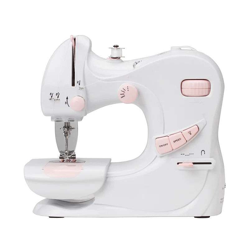 Mini sewing machine Home desktop multifunctional mini double needle electric sewing machine
Mini sewing machine Home desktop multifunctional mini double needle electric sewing machine