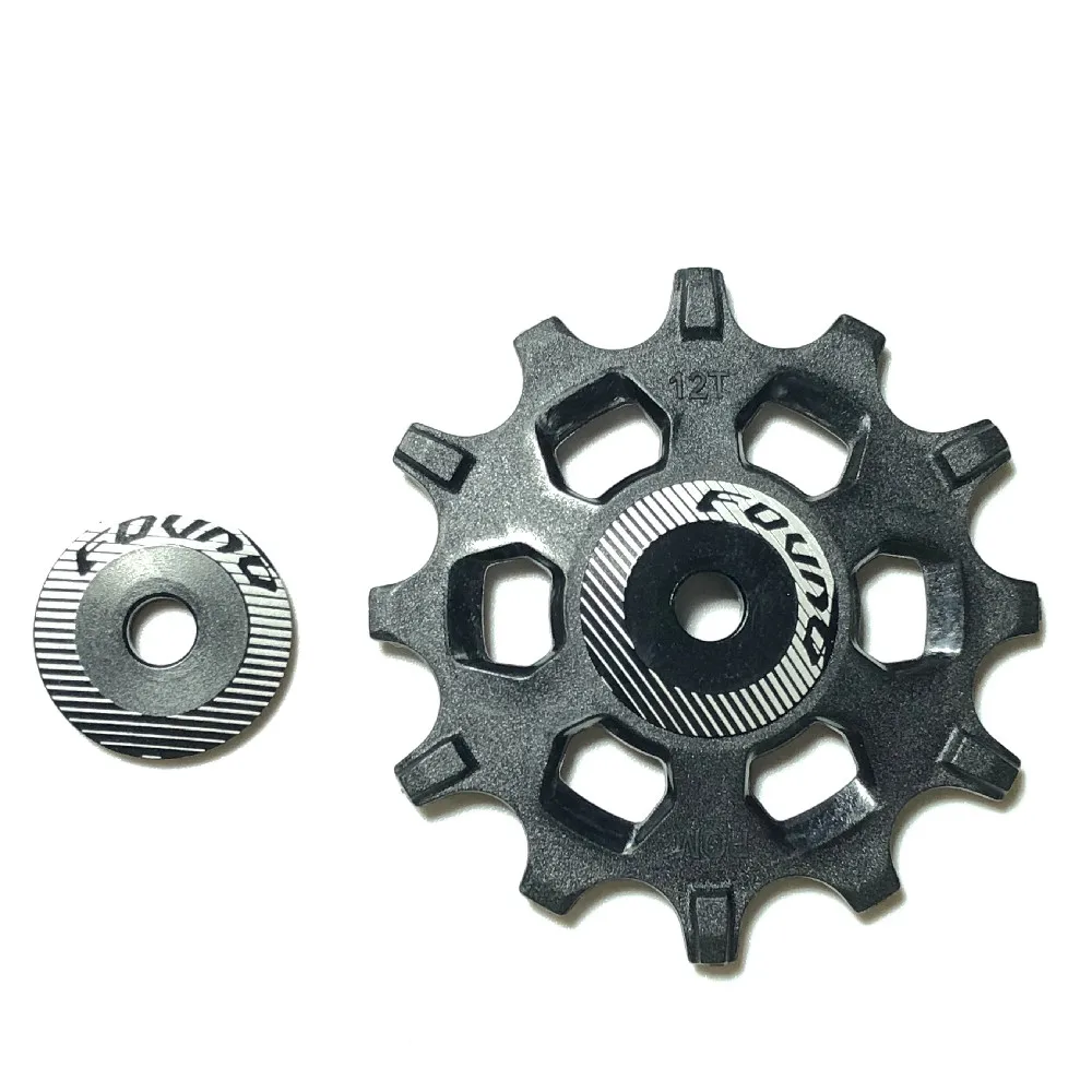 FOVNO MTB Road Bike Rear Derailleur Pulley Set Wide And Narrow Tooth Guide Wheel Support 7-12 Speed 12T 14T 16T
FOVNO MTB Road Bike Rear Derailleur Pulley Set Wide And Narrow Tooth Guide Wheel Support 7-12 Speed 12T 14T 16T