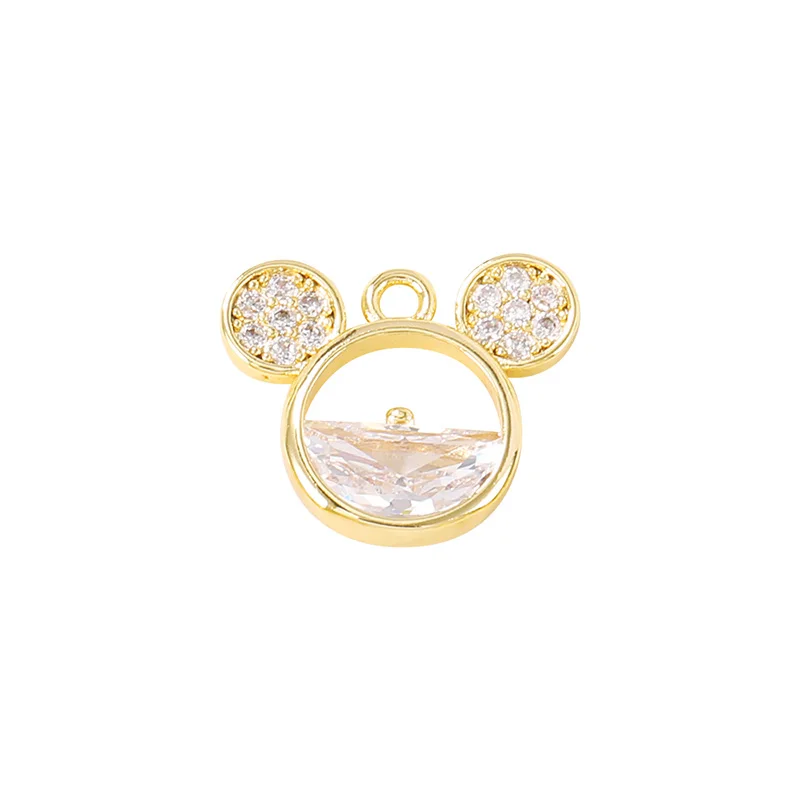 Factory Wholesale Gold Color Brass and Zircon Rats Charms Pendants Necklace and Bracelet Earring Diy Jewelry Accessories
Factory Wholesale Gold Color Brass and Zircon Rats Charms Pendants Necklace and Bracelet Earring Diy Jewelry Accessories