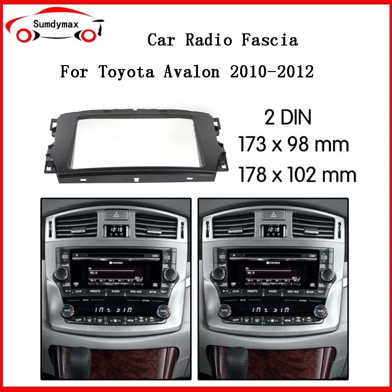 2 Din Car Radio frame fascia for Toyota avalon 2011 2012 car Multimedia radio player Double din Fascia
2 Din Car Radio frame fascia for Toyota avalon 2011 2012 car Multimedia radio player Double din Fascia