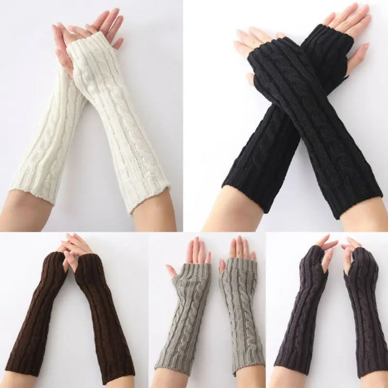 Women Warmer Mitten Winter Long Knitted Wrist Arm Hand Fingerless Gloves New Fashion 2021
Women Warmer Mitten Winter Long Knitted Wrist Arm Hand Fingerless Gloves New Fashion 2021