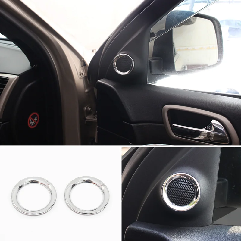For dodge durango 2017 2018 2019 ABS Chrome front door windows A-pillar Speaker Sound Horn ring frame Cover Trim 2pcs
For dodge durango 2017 2018 2019 ABS Chrome front door windows A-pillar Speaker Sound Horn ring frame Cover Trim 2pcs