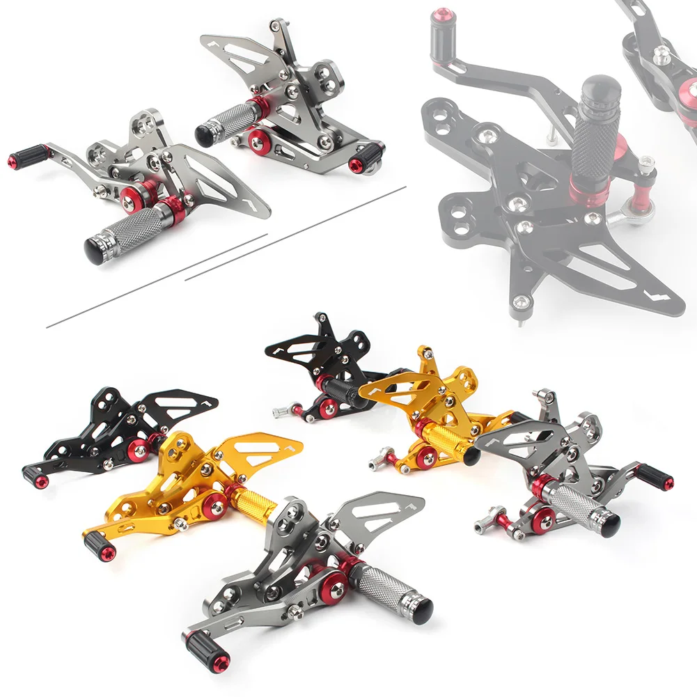 Motorcycle Adjustable Foot Pegs Rear Sets Foot Pegs Kit for Honda CBR650R 2019-2022 & CB650F 2014 2015 2016 2017 2018 1Pair
Motorcycle Adjustable Foot Pegs Rear Sets Foot Pegs Kit for Honda CBR650R 2019-2022 & CB650F 2014 2015 2016 2017 2018 1Pair