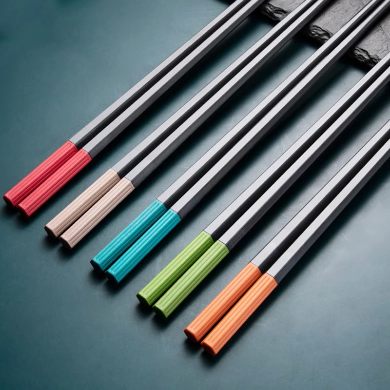 5/10Pairs Alloy Chopsticks Antibacterial Non-slip Chopsticks Home Dinnerware Kitchen Bar Supplies Creative Tableware Decor Craft
5/10Pairs Alloy Chopsticks Antibacterial Non-slip Chopsticks Home Dinnerware Kitchen Bar Supplies Creative Tableware Decor Craft