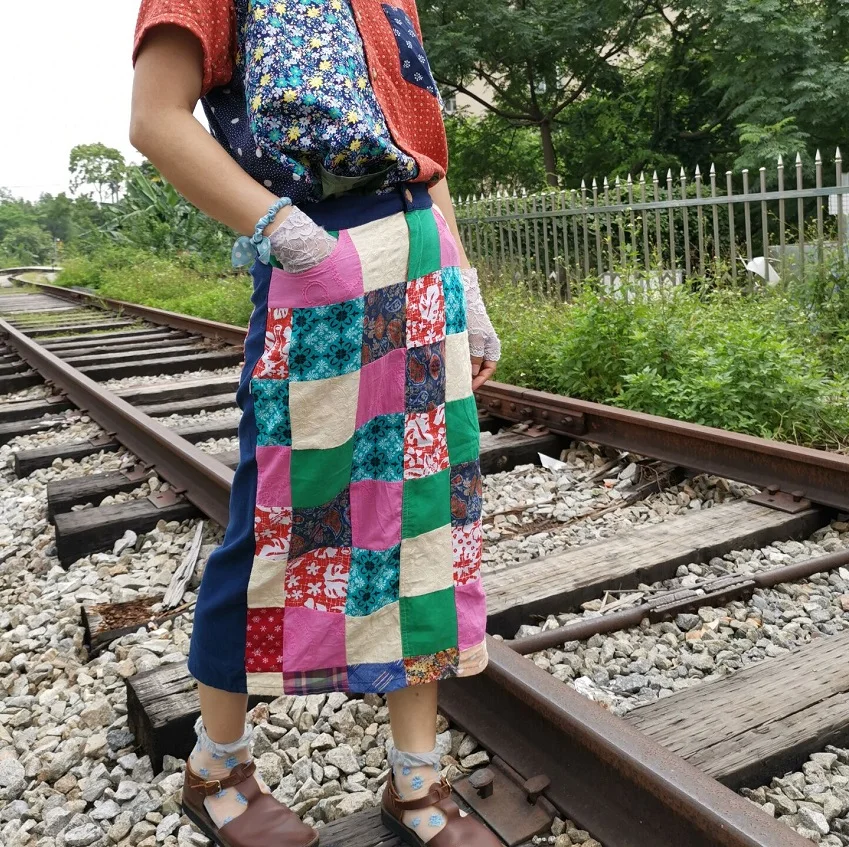 Original Retro Literary Linen Cotton Patchwork Hip Skirt Dress Women Summer Skirts
Original Retro Literary Linen Cotton Patchwork Hip Skirt Dress Women Summer Skirts
