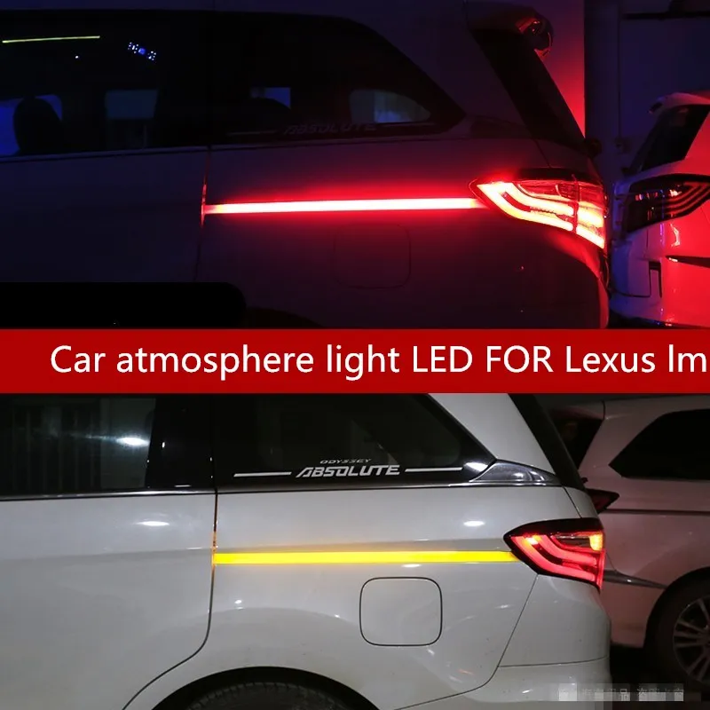 Светодиодная подсветка для автомобиля, для Lexus lm, трекосветильник льник LM300h, светодиодный указатель поворота, декоративсветильник задний фонарь, модификация
Светодиодная подсветка для автомобиля, для Lexus lm, трекосветильник льник LM300h, светодиодный указатель поворота, декоративсветильник задний фонарь, модификация