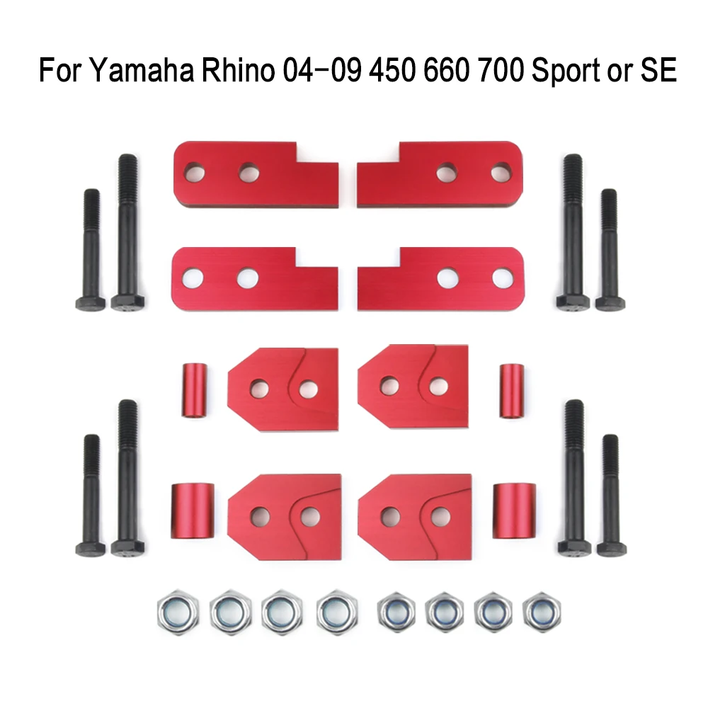 Fits 2004-2015 SE Sport For Yamaha Rhino 450 660 700 2" Full Lift Kit ATV Black
Fits 2004-2015 SE Sport For Yamaha Rhino 450 660 700 2" Full Lift Kit ATV Black