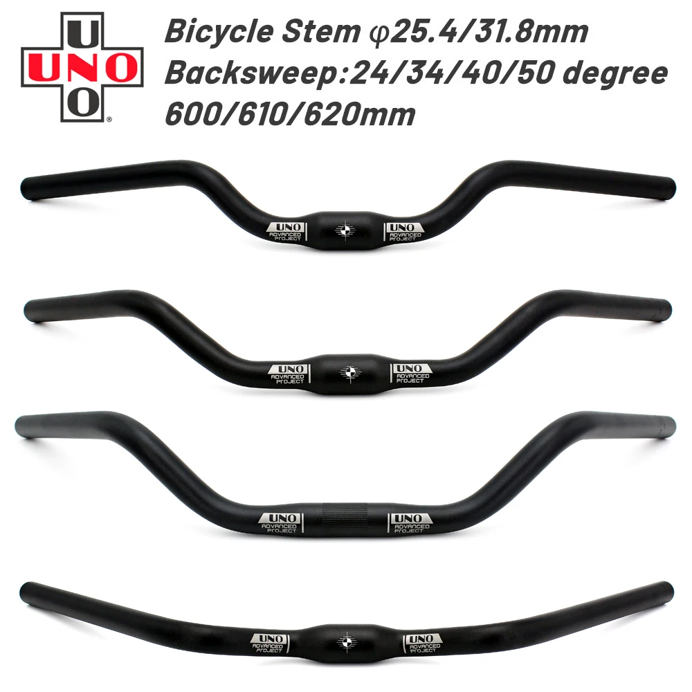 UNO Bike Swallow Shaped Mountain Bicycle Handlebar 25.4/31.8mm MTB Bicycle M Type Trekking Bar 600/610/620mm Road Bike Handlebar
UNO Bike Swallow Shaped Mountain Bicycle Handlebar 25.4/31.8mm MTB Bicycle M Type Trekking Bar 600/610/620mm Road Bike Handlebar