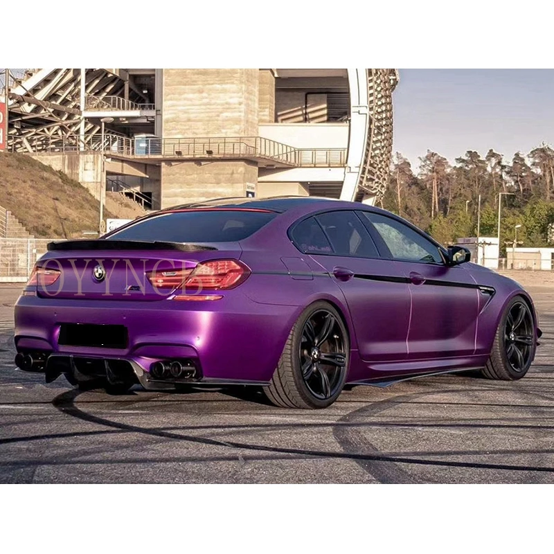 V Style Carbon Fiber Trunk Spoiler for BMW 6 Series F06 Gran Coupe 4-door Rear Ducktail Duck Tail Lip Wings 640i 650i
V Style Carbon Fiber Trunk Spoiler for BMW 6 Series F06 Gran Coupe 4-door Rear Ducktail Duck Tail Lip Wings 640i 650i