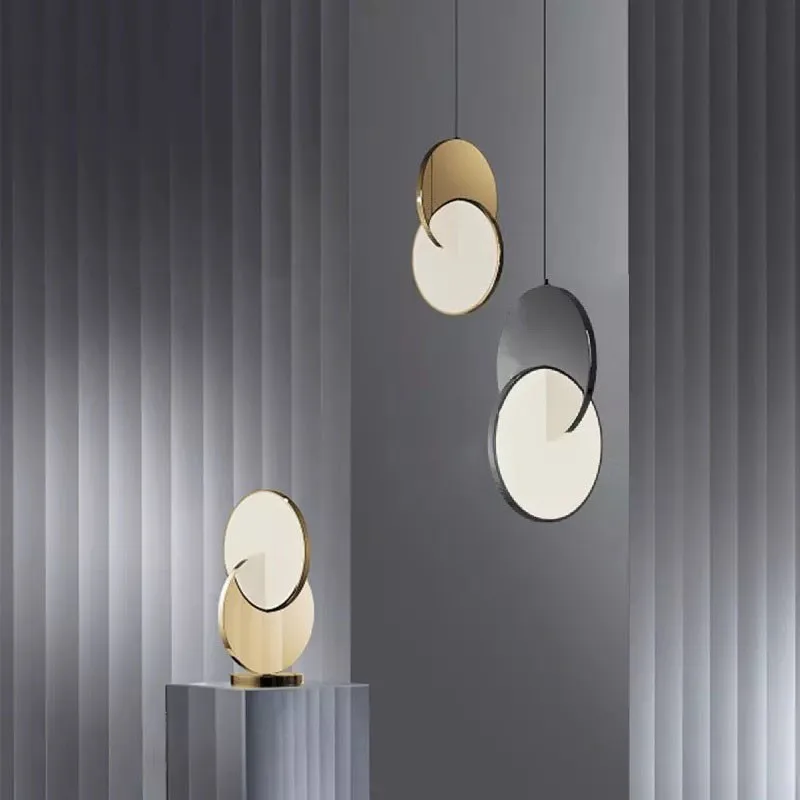 Golden/Chrome Led Pendant Light Kitchen Bedside Geometric Circle Ring Hanging Lamp Indoor Decor Suspension Lighting Pendant Lamp
Golden/Chrome Led Pendant Light Kitchen Bedside Geometric Circle Ring Hanging Lamp Indoor Decor Suspension Lighting Pendant Lamp