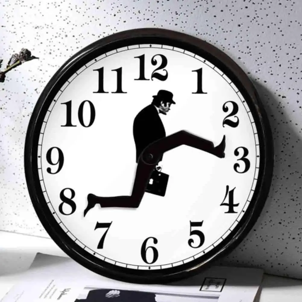 Wall Clock Comedy Inspired Wall Clock Novelty Creative Wall Watch for Home Office Decor Funny Walking Silent Clock
Wall Clock Comedy Inspired Wall Clock Novelty Creative Wall Watch for Home Office Decor Funny Walking Silent Clock