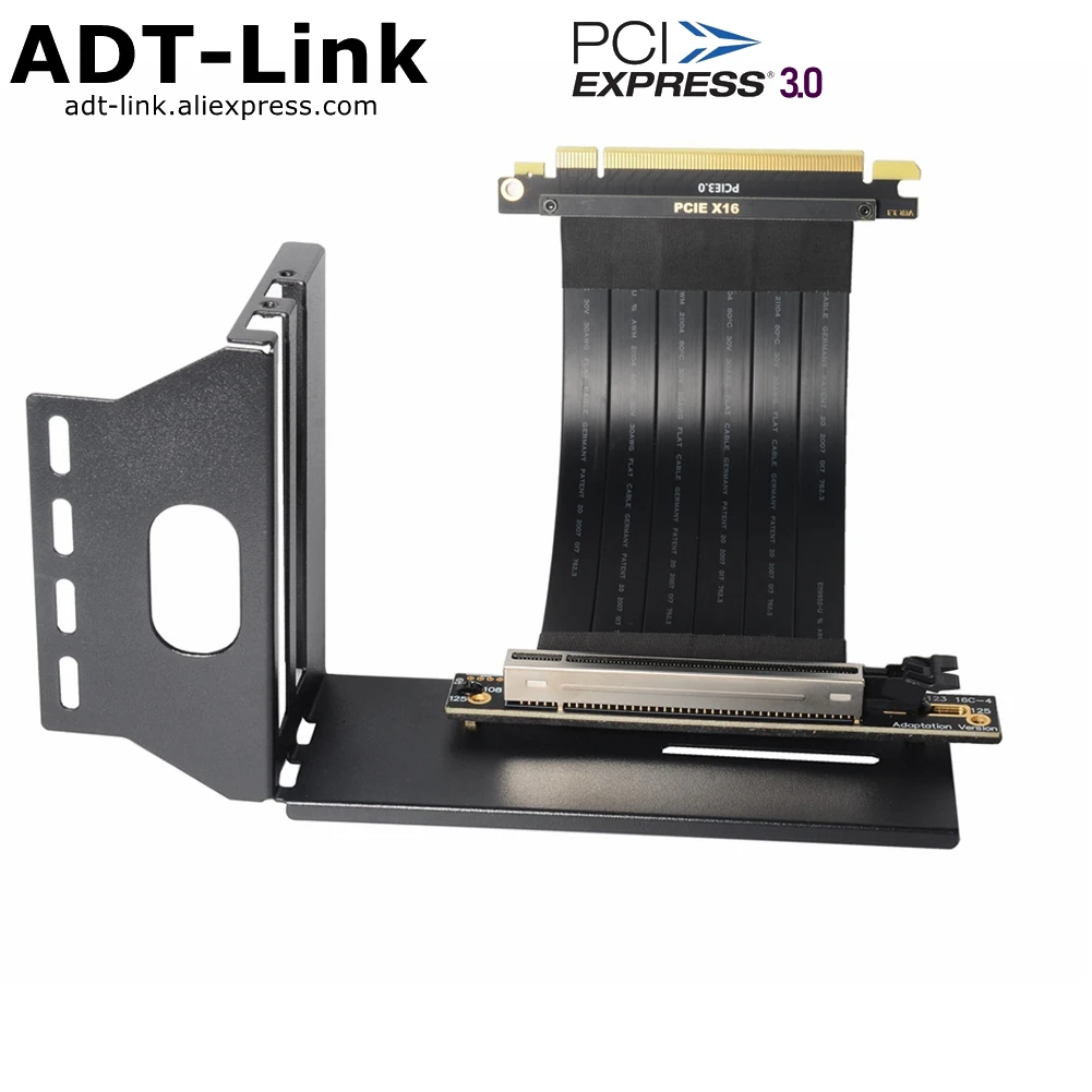 PCI-E x16 graphics video card to 3.0 gpu vertical bracket fixed combination DIY full speed extension cable for ATX chassis
PCI-E x16 graphics video card to 3.0 gpu vertical bracket fixed combination DIY full speed extension cable for ATX chassis