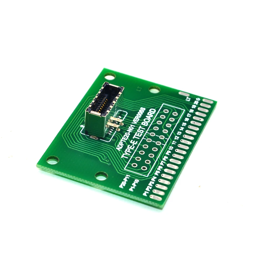 Мужского и женского пола TYPE-E Тесты PCB универсальная доска с USB 3,1 TYPE-E Порты и разъёмы 43*33 мм 20-контактный разъем TYPE-E Тесты доска разъем адаптера
Мужского и женского пола TYPE-E Тесты PCB универсальная доска с USB 3,1 TYPE-E Порты и разъёмы 43*33 мм 20-контактный разъем TYPE-E Тесты доска разъем адаптера